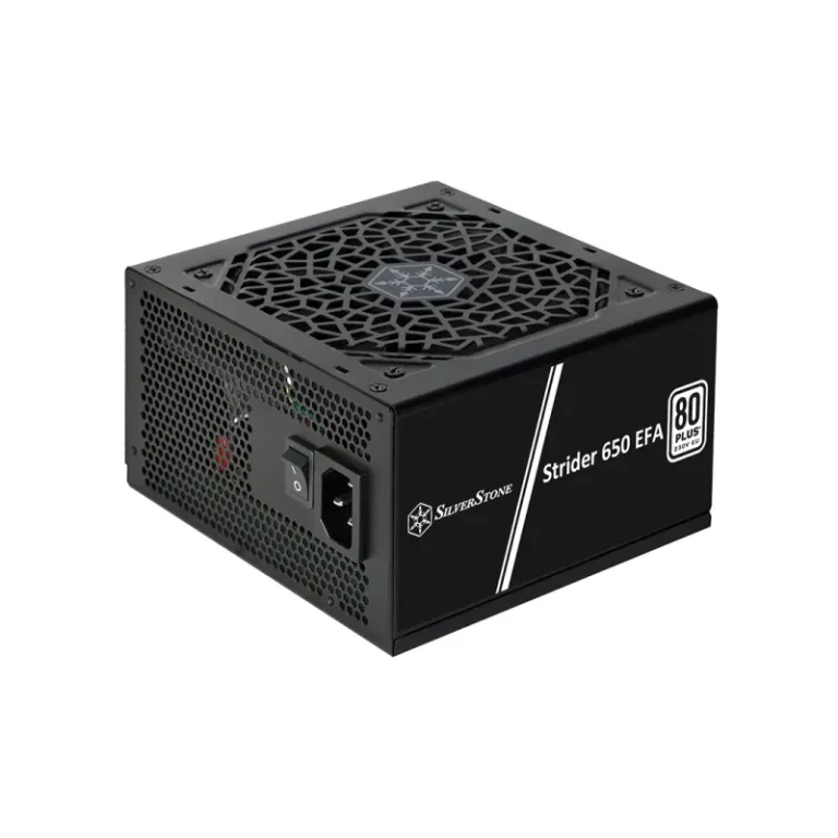 SilverStone Strider 650W CFA 80+ Certified Power Supply Black Cable