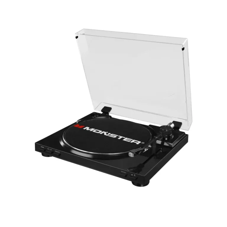 Monster MT-TT01 High-Fidelity Belt-Drive Turntable Record Player